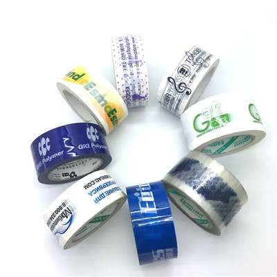 Logo Printed Bopp Packing Tape feito sob encomenda para a caixa de selagem