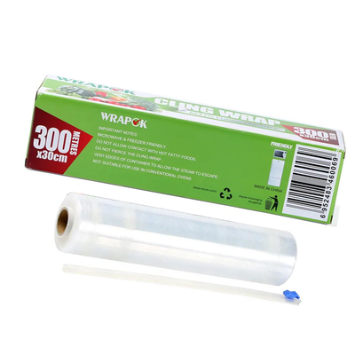 Película de plástico anti-bacteriana do PE do pacote do alimento do agregado familiar para o alimento