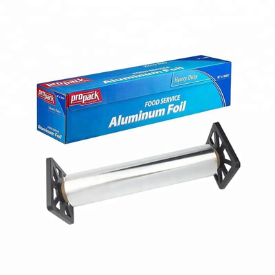 Alimento que coze o rolo de papel resistente da folha de alumínio com cortador do Sawtooth