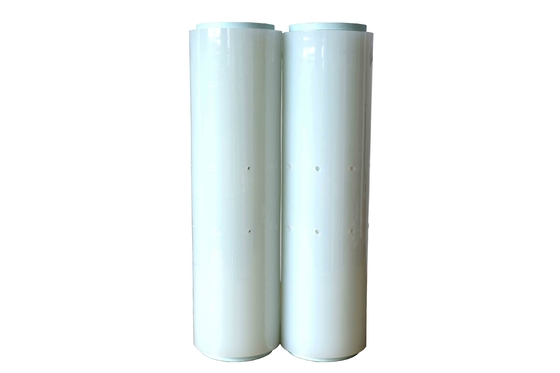 O filme de estiramento perfurado amigável do PVC do PE de Eco envolve resistente ao calor adere-se envoltório para a embalagem