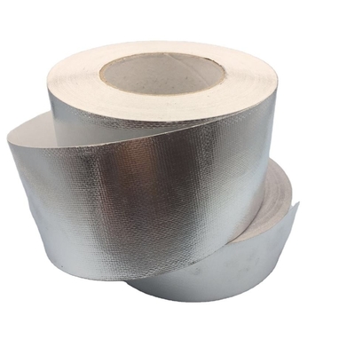 Fita resistente ao calor de pano da fibra de vidro da fita de alumínio à prova de fogo da isolação térmica da ATAC