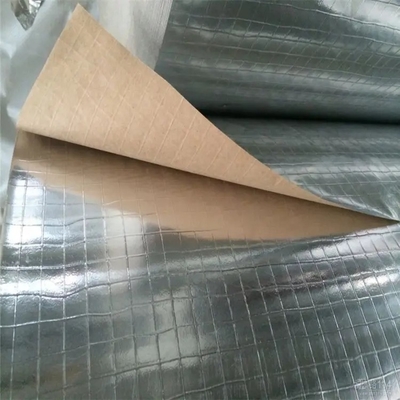 Da resina de borracha impermeável de alumínio da fita do FSK de 2 maneiras a ATAC adesiva reforçou a fita de Kraft do Scrim da folha