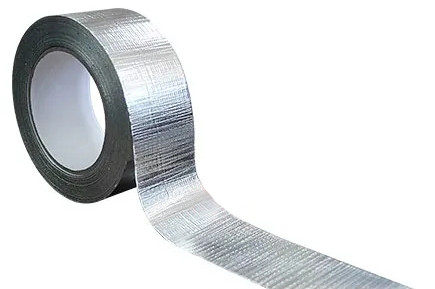 A fita reforçada da folha de alumínio da ATAC da isolação térmica laminou um PE mais próximo Mesh Tape
