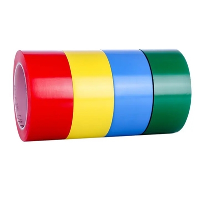 Núcleo de advertência do PE da fita do assoalho do vinil do único assoalho do PVC da fita do assoalho do armazém da segurança da cor