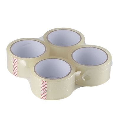 Caixa transparente que sela a fita de embalagem de Logo Printed Clear BOPP da fita de BOPP