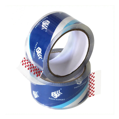 Caixa que sela a fita de embalagem Crystal Clear Pressure Sensitive transparente de BOPP