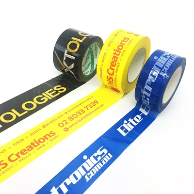 Logo Printed Bopp Packing Tape feito sob encomenda para a caixa de selagem