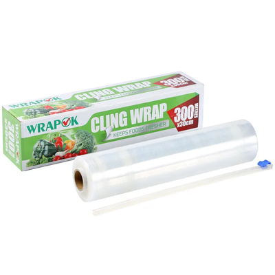 Película de plástico anti-bacteriana do PE do pacote do alimento do agregado familiar para o alimento