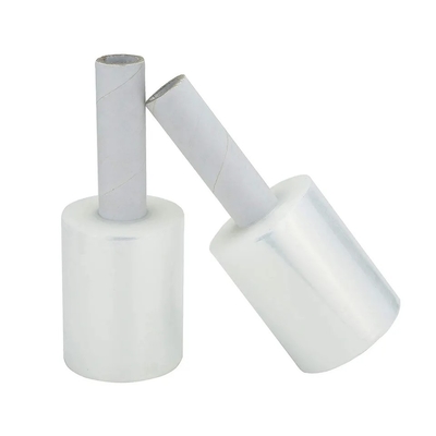 Rolo de filme do envoltório do estiramento de Mini Handheld LLDPE com o distribuidor de papel expandido do núcleo