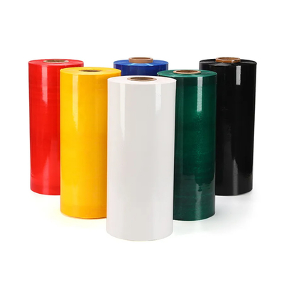 Máquina plástica colorida do rolo enorme de filme de estiramento do envoltório biodegradável da pálete