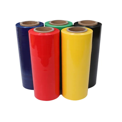 Máquina plástica colorida do rolo enorme de filme de estiramento do envoltório biodegradável da pálete