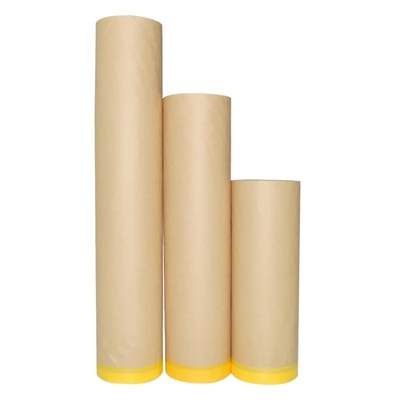 O auto papel de embalagem de pintura biodegradável da tampa gravou pre o filme de papel da máscara do filme para a pintura do carro