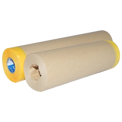 O auto papel de embalagem de pintura biodegradável da tampa gravou pre o filme de papel da máscara do filme para a pintura do carro