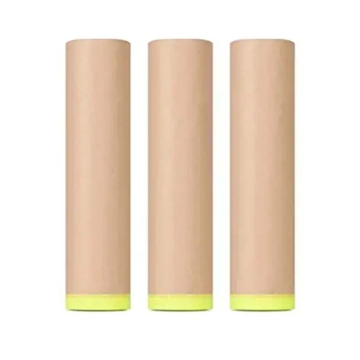 O calor resiste o automóvel de papel da fita de mascaramento de Brown Kraft da pintura da tampa do carro pinta o filme de papel da máscara protetora