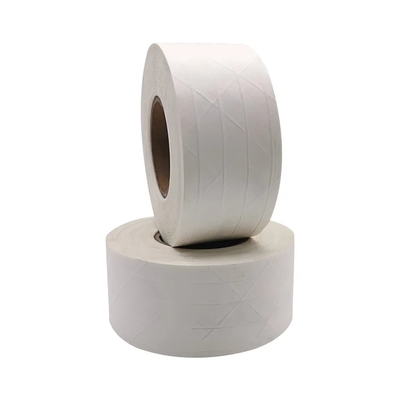 A água molhada de papel reforçada branca da fita de máscara de Brown ativou a fita de papel amigável de Eco