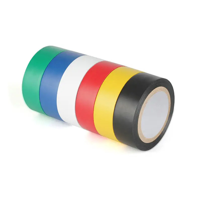 O PVC coloriu o fogo amarelo da fita da isolação - baixo VOC retardador sem chumbo