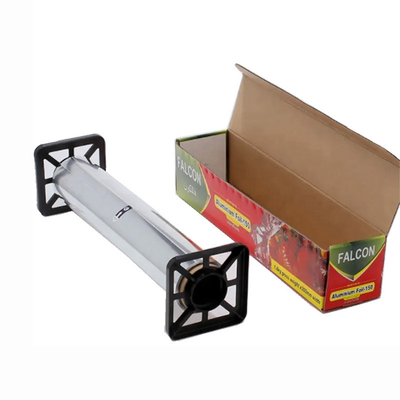 Alimento que coze o rolo de papel resistente da folha de alumínio com cortador do Sawtooth