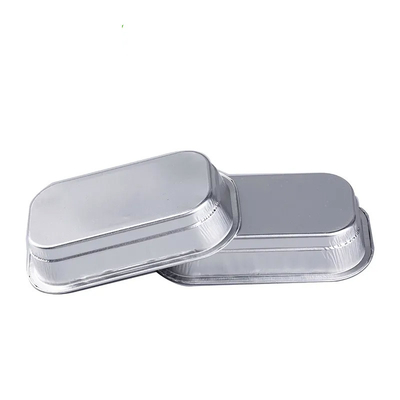 caçarola de alumínio Pan With Lid da linha aérea do avião dos recipientes de alimento da folha 320ml de alumínio