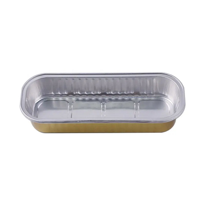 200ml Mini Loaf Aluminium Takeaway Box que coze grandes recipientes da folha