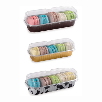 200ml Mini Loaf Aluminium Takeaway Box que coze grandes recipientes da folha